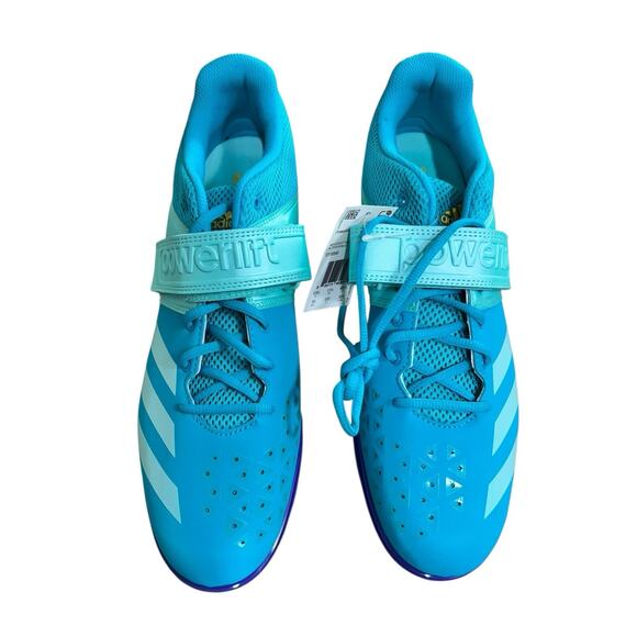Adidas Powerlift 3.1 Weightlifting Shoes Men\'s 15 Energy Blue Training Sneakers